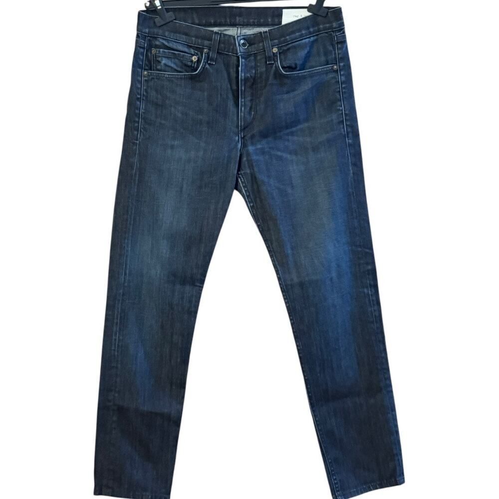 Rag & bone Fit 2 Slim Leg Raw Denim Jeans 31